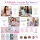 Lockable Glitter Budget Binder for Cash Savings