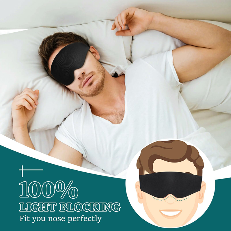 Thickened Light-Blocking Sleep Eye Mask