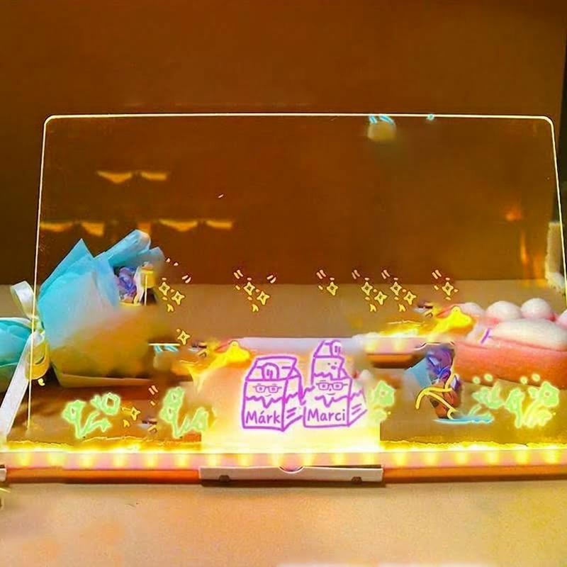 🎄 Christmas Special: 50% Off！！🎨 Illuminated Erasable Drawing Board for Kids