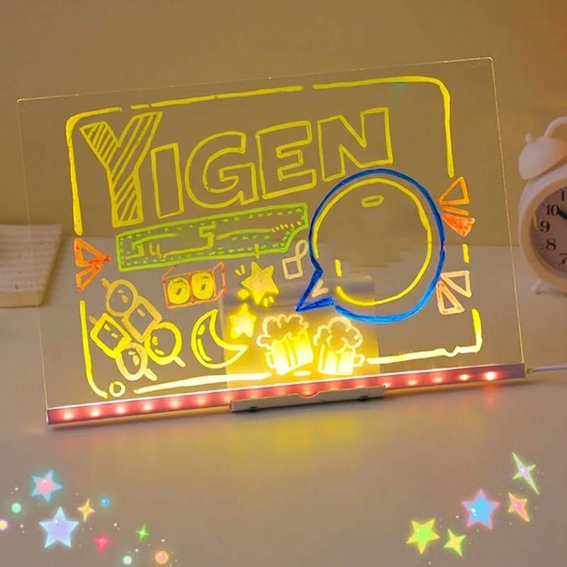 🎄 Christmas Special: 50% Off！！🎨 Illuminated Erasable Drawing Board for Kids