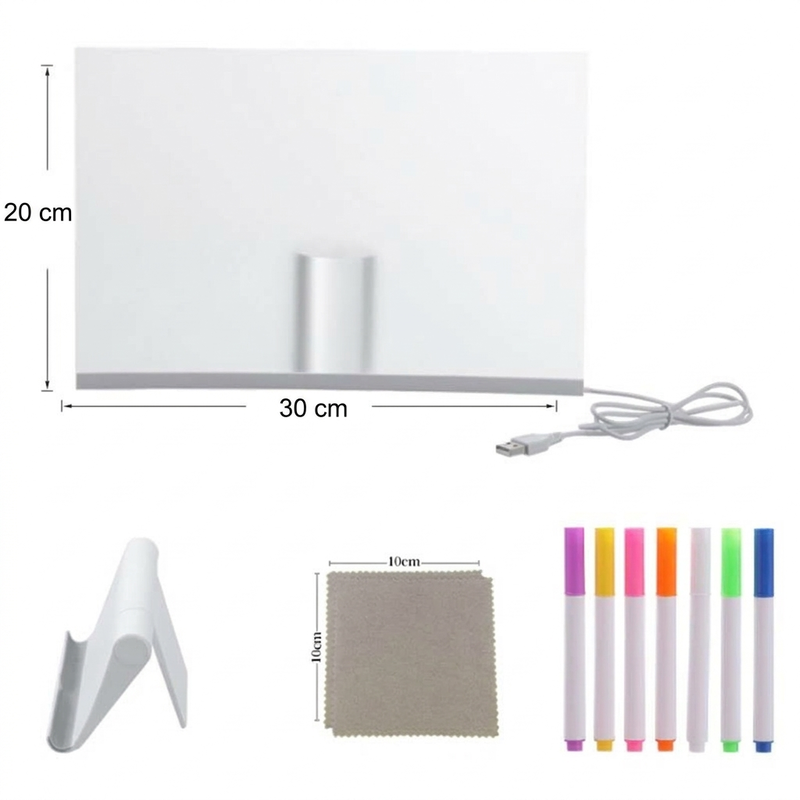 🎄 Christmas Special: 50% Off！！🎨 Illuminated Erasable Drawing Board for Kids