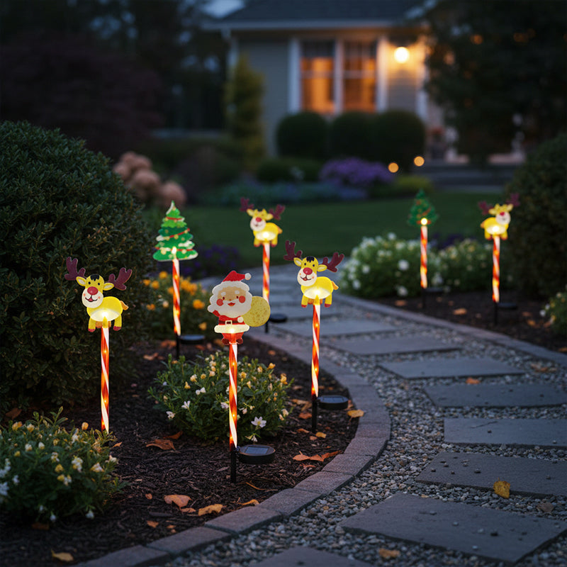 📢📢50% OFF !! ⏰Warm Glow Festive Garden Stake Lights