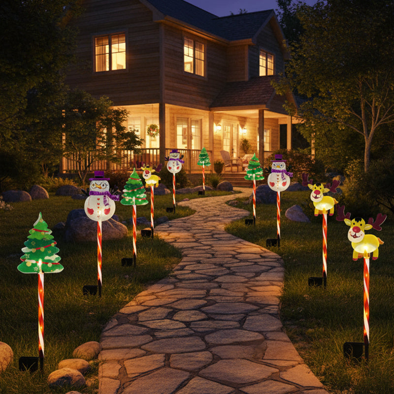📢📢50% OFF !! ⏰Warm Glow Festive Garden Stake Lights