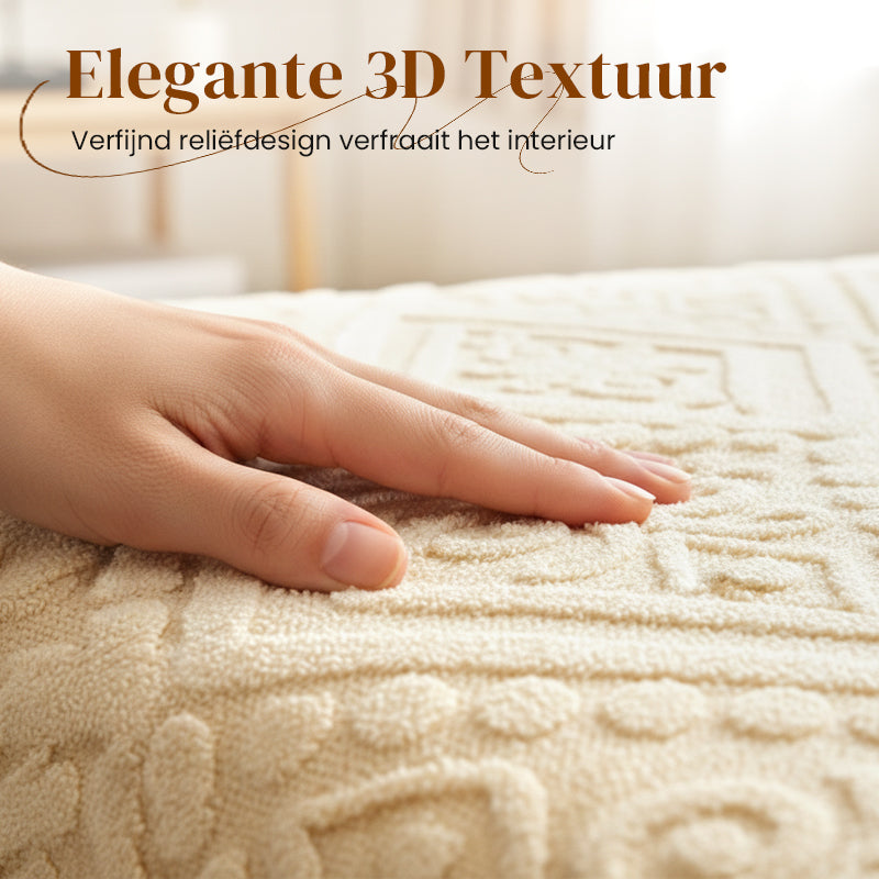 🛏️ 360° All-Around Stretch Plush Knit Fitted Sheet☁️– Soft, Snug & Easy to Put On, Cosy Comfort for Every Bed ✨