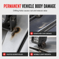 1 Pair Car Engine Hood LED Light Bar Mounting Brackets Clamp Holders for Work Lights Modification