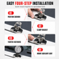1 Pair Car Engine Hood LED Light Bar Mounting Brackets Clamp Holders for Work Lights Modification