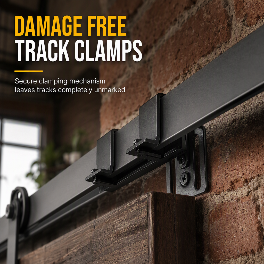📢📢50% OFF !! ⏰Sliding Barn Door Soft Close Mechanism – No-Drill, Quiet Closing, Durable ✨