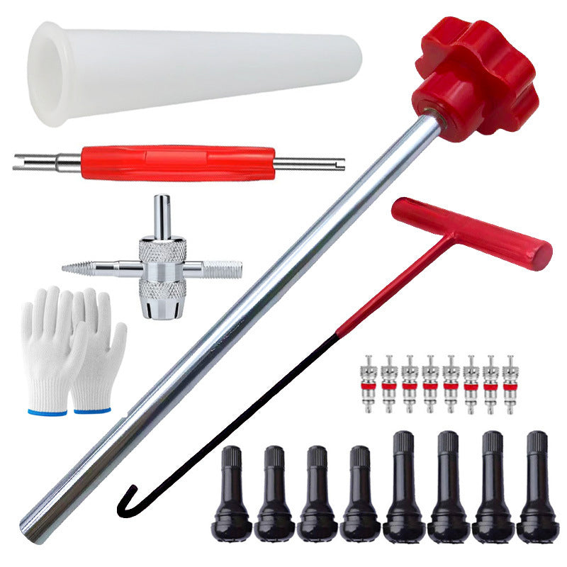 ⏳Limited-time 50% off⏰Quick Change Car Tire Valve Tool Kit🚗🛞🧰