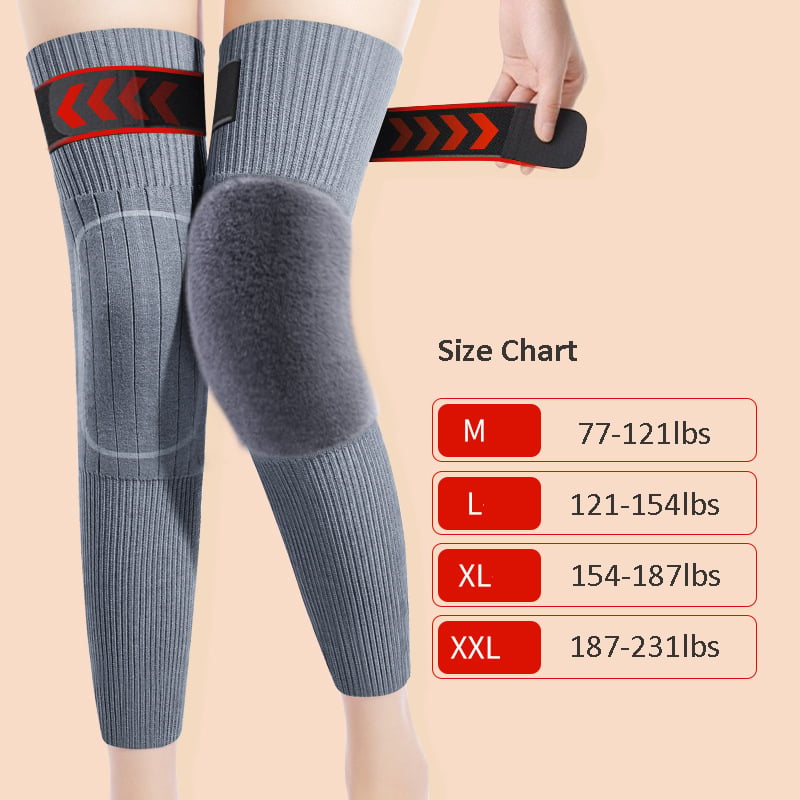 ⏳Time-Limited Special⏰Thermal knee sleeves, stretchy, soft & warm for outdoor sports 🦵🔥