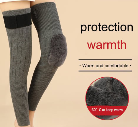 ⏳Time-Limited Special⏰Thermal knee sleeves, stretchy, soft & warm for outdoor sports 🦵🔥