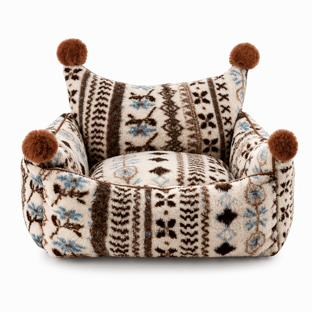Warm Pet Bed Sofa for Dogs and Cats Cozy Sleeping Mat Cushion for All Seasons