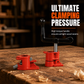 Heavy Duty Woodworking Pipe Clamp Fixture for 1/2 Inch and 3/4 Inch Pipes Steel Pipe Clamp Tool for Wood Gluing and Clamping