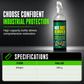 3 in 1 Rust Remover and Phosphating Agent for Metal Parts 500ml with Spray Nozzle to Remove Grease and Rust and Form a Rustproof Protective Film
