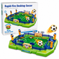 2 Player Battle Tabletop Soccer Game Interactive Table Football Board Toy for Kids