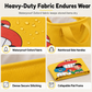Cute Cartoon Folding Car Trunk Organizer Bin Large Capacity Collapsible Storage Basket for Sundries
