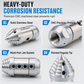 📢📢50% OFF !! ⏰High Pressure Sewer Jetter Nozzle Pagoda Shape Pipe Dredging and Cleaning Nozzle