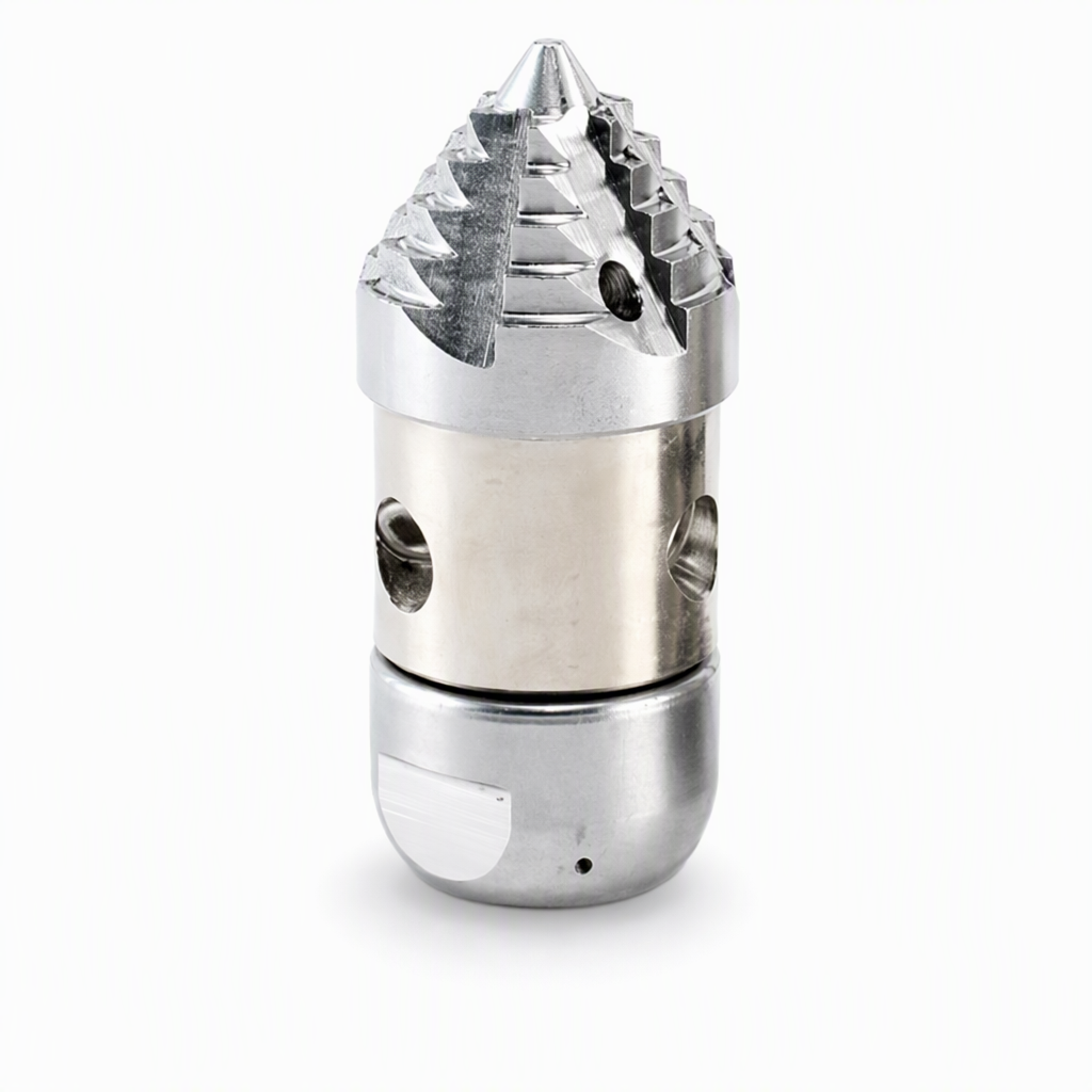📢📢50% OFF !! ⏰High Pressure Sewer Jetter Nozzle Pagoda Shape Pipe Dredging and Cleaning Nozzle