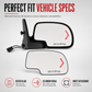 📢📢50% OFF !! ⏰Heated Side Rear View Mirror Glass Replacement with LED Turn Signal Light for or Passenger Side🚗⬅️➡️