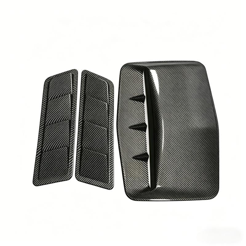 🚗 Car Hood Air Vent Sticker – Shark Gill Style Decorative Intake Scoop Trim ✨