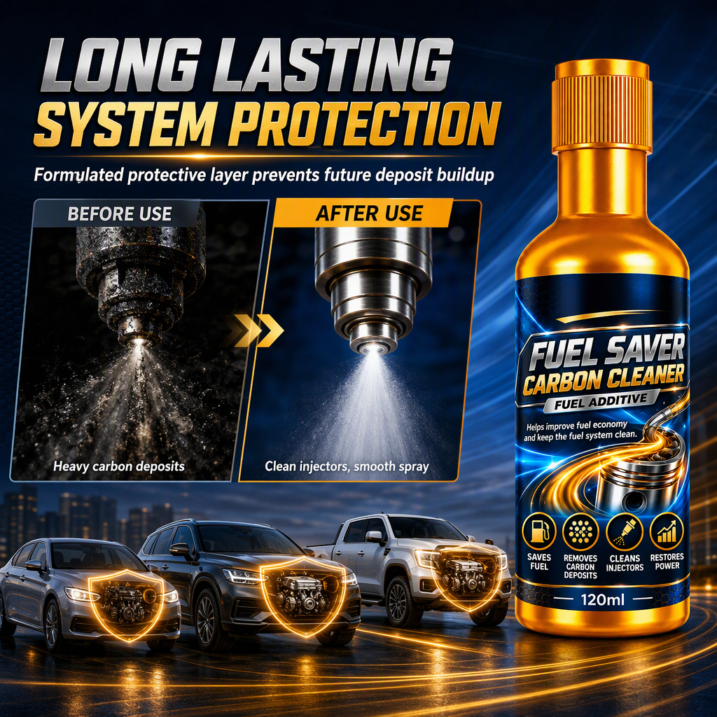🚗 50% Off Now ✨ Car System Cleaner Additive — Injector Cleanse & Carbon Removal ⛽