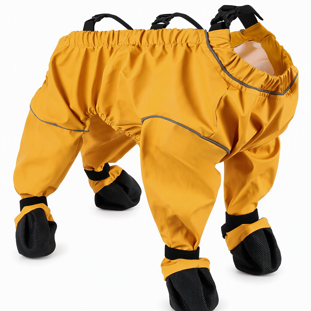 Waterproof Non Slip Dog Boots Soft Sole Paw Protectors for Small and Medium Dogs