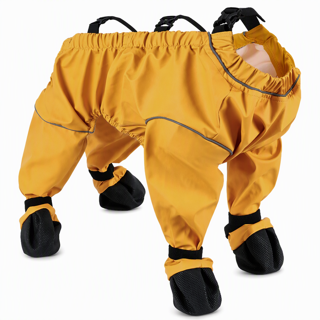 Waterproof Non Slip Dog Boots Soft Sole Paw Protectors for Small and Medium Dogs