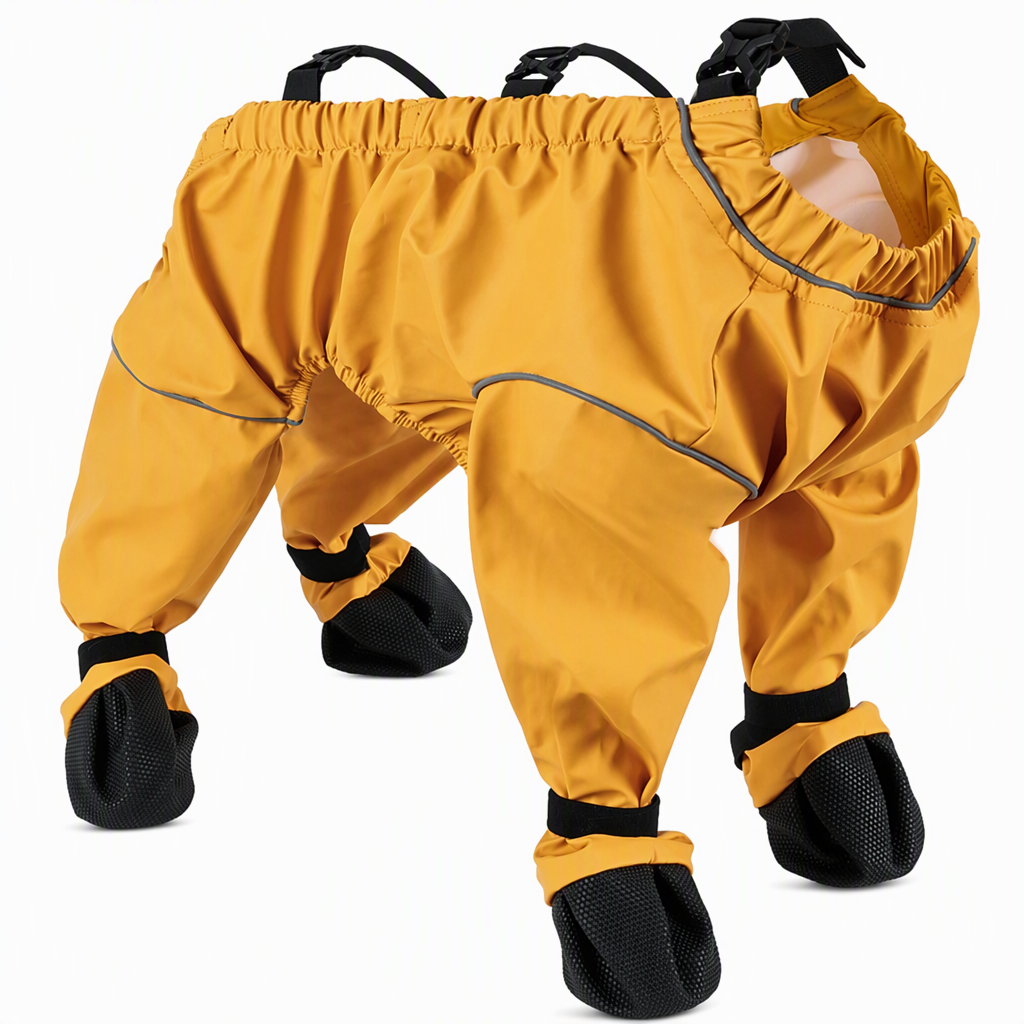 Waterproof Non Slip Dog Boots Soft Sole Paw Protectors for Small and Medium Dogs