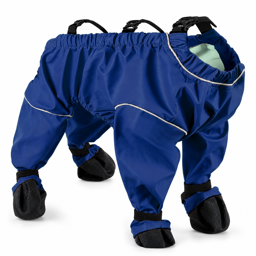 Waterproof Non Slip Dog Boots Soft Sole Paw Protectors for Small and Medium Dogs