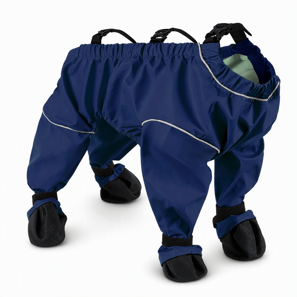 Waterproof Non Slip Dog Boots Soft Sole Paw Protectors for Small and Medium Dogs