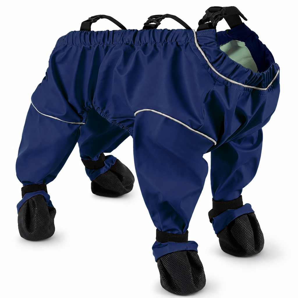 Waterproof Non Slip Dog Boots Soft Sole Paw Protectors for Small and Medium Dogs