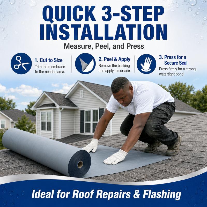 Polymer Waterproof Membrane for Color Steel Tile Roofs