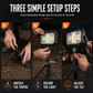 🔥50% OFF✨🔦Ultra-Powerful & Rechargeable Solar LED Camping Light with Tripod— Dual Solar/Type-C Power, Magnetic Mount, and IP66 Water Resistance for Reliable Lighting Anywhere