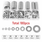⚙️Stainless Steel Washer Assortment Kit with Storage Box