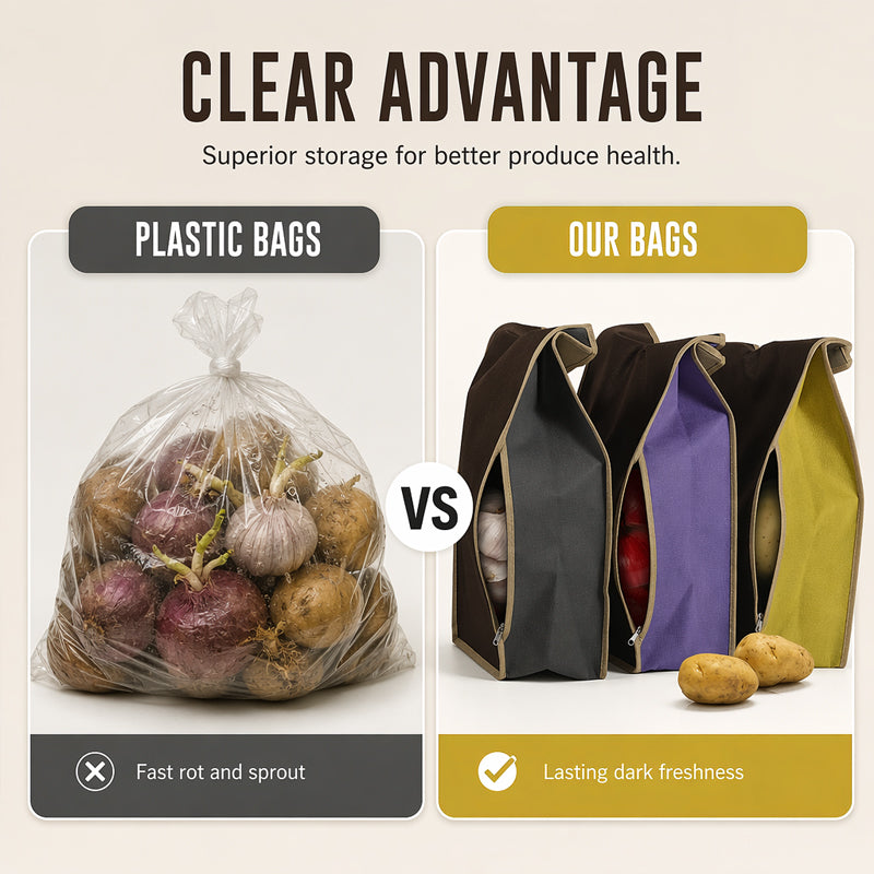 📢📢50% OFF !! ⏰Large Capacity Non-Woven Potato Storage Bag