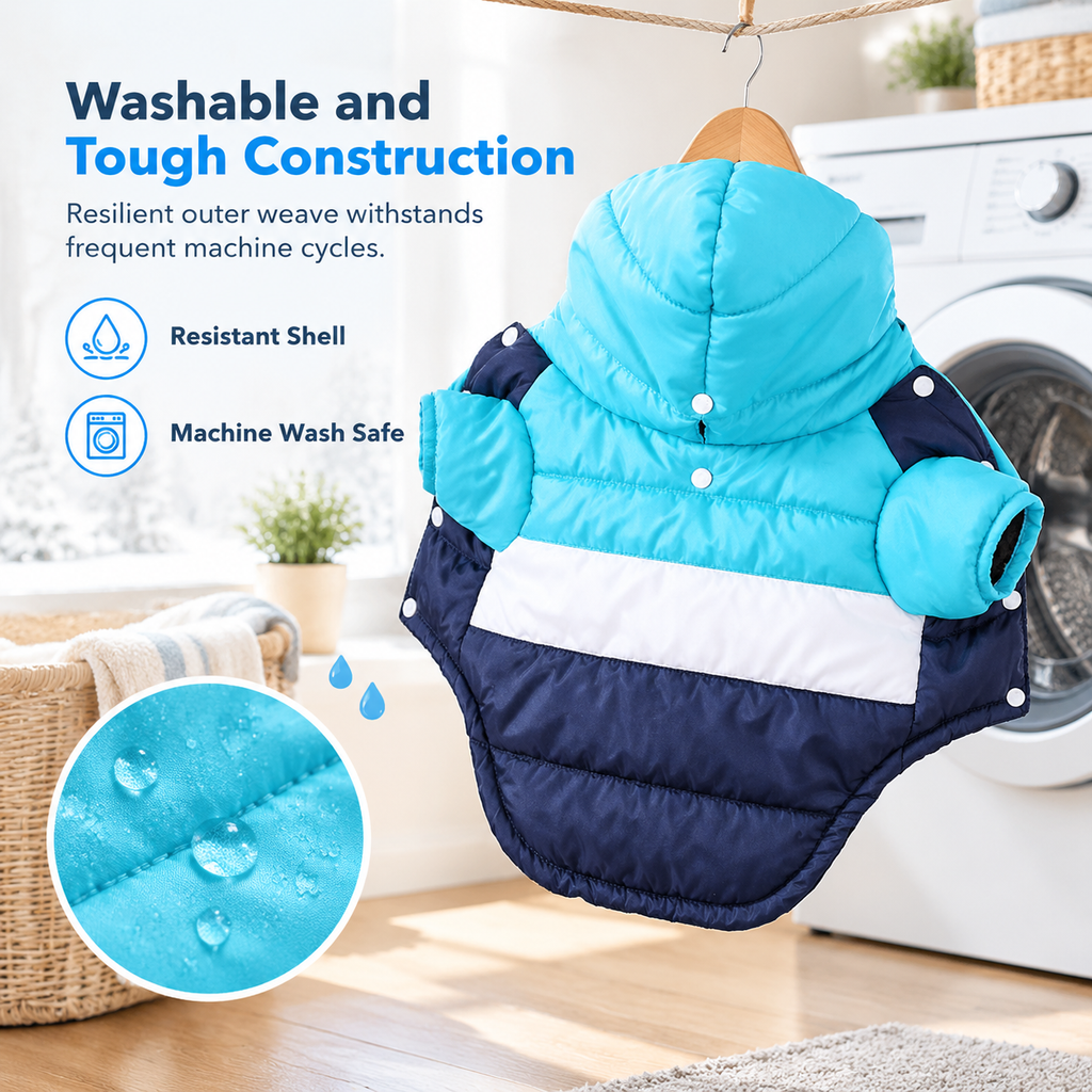 📢📢 50% OFF🐶 Warm Waterproof Dog Coat with Hood – Winter Jacket for Dogs