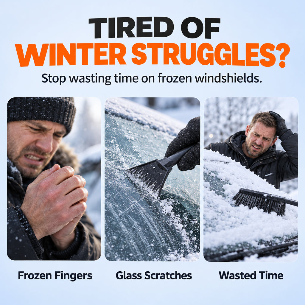 📢📢 50% OFF❄️All-Season Windshield Cover – Snow, Frost & Sun Protection