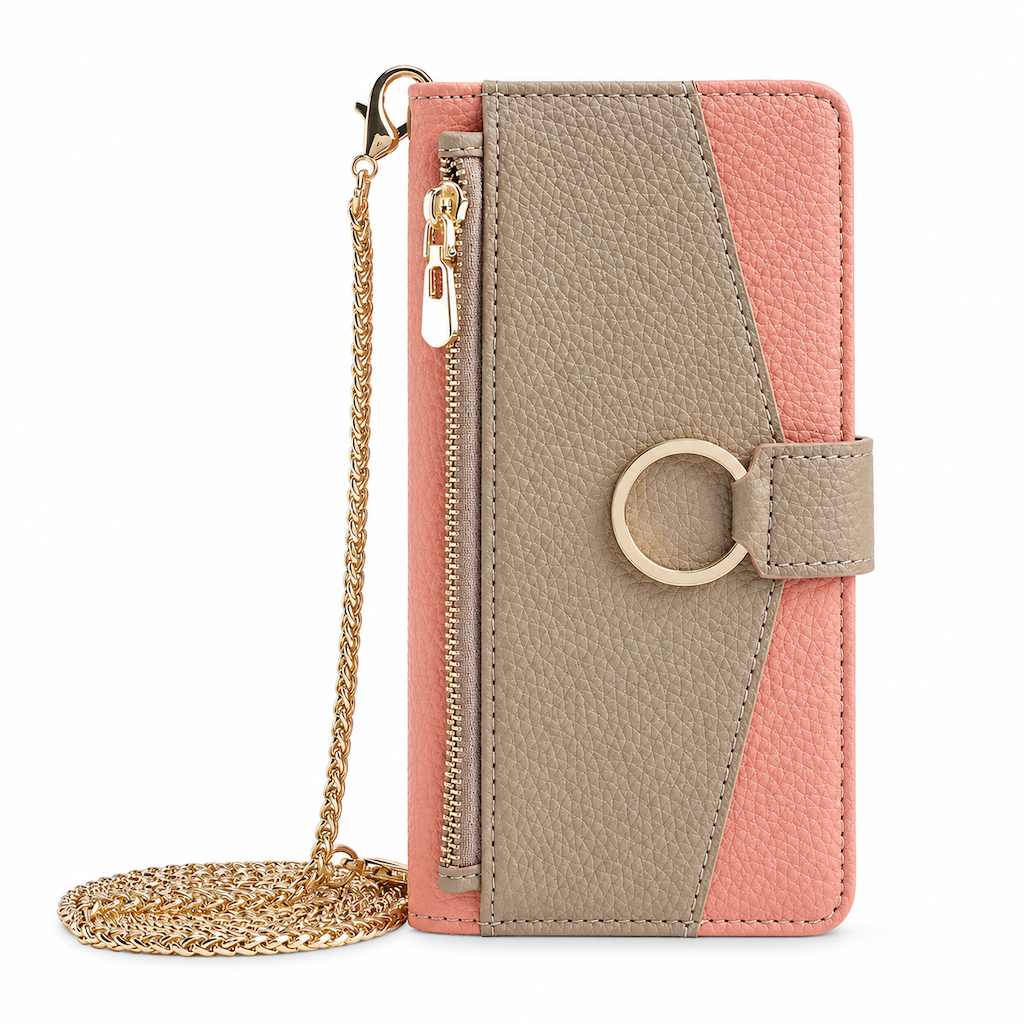 📱 50% OFF! ✨ Luxury Crossbody Wallet Phone Case with Card Slots & Kickstand 👛