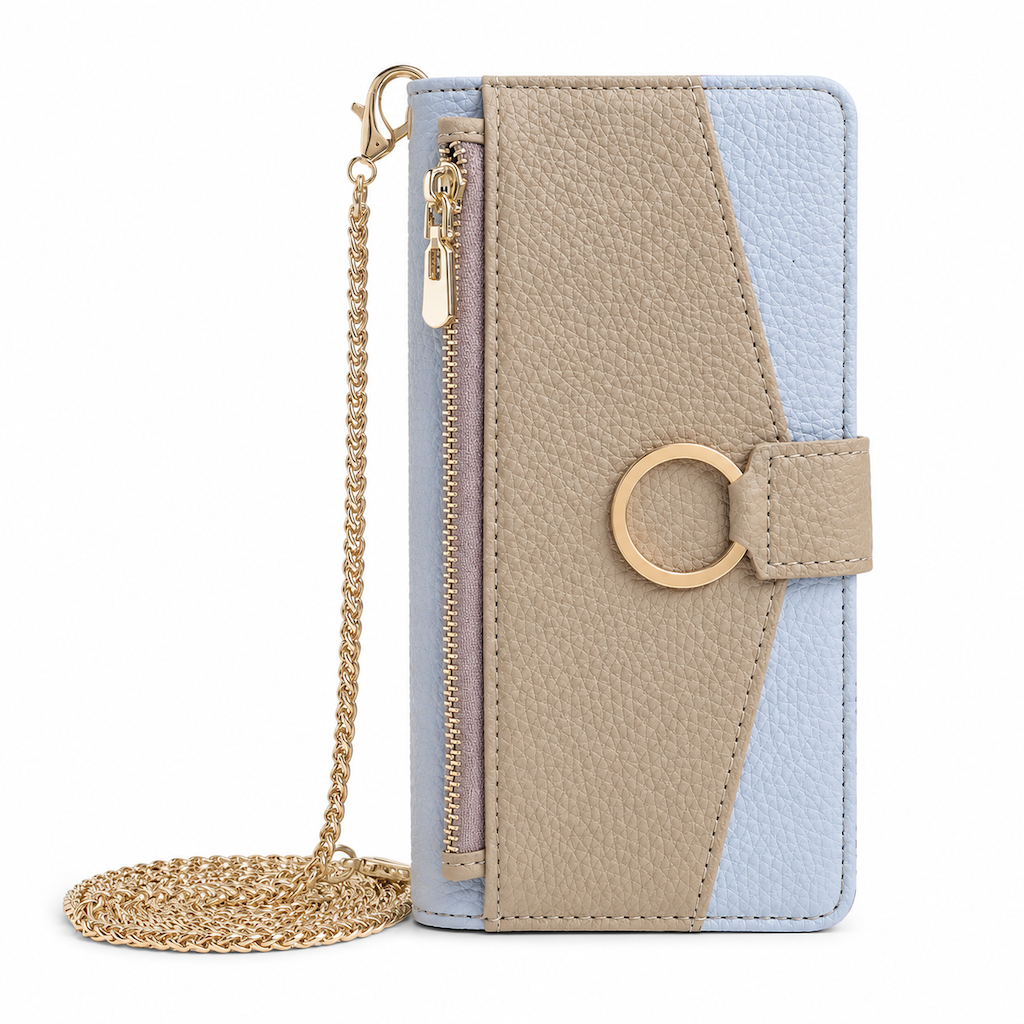 📱 50% OFF! ✨ Luxury Crossbody Wallet Phone Case with Card Slots & Kickstand 👛