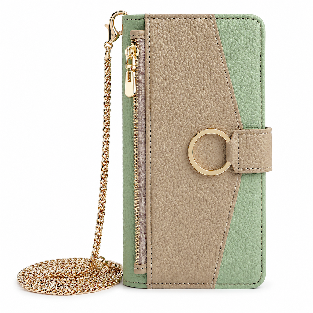 📱 50% OFF! ✨ Luxury Crossbody Wallet Phone Case with Card Slots & Kickstand 👛