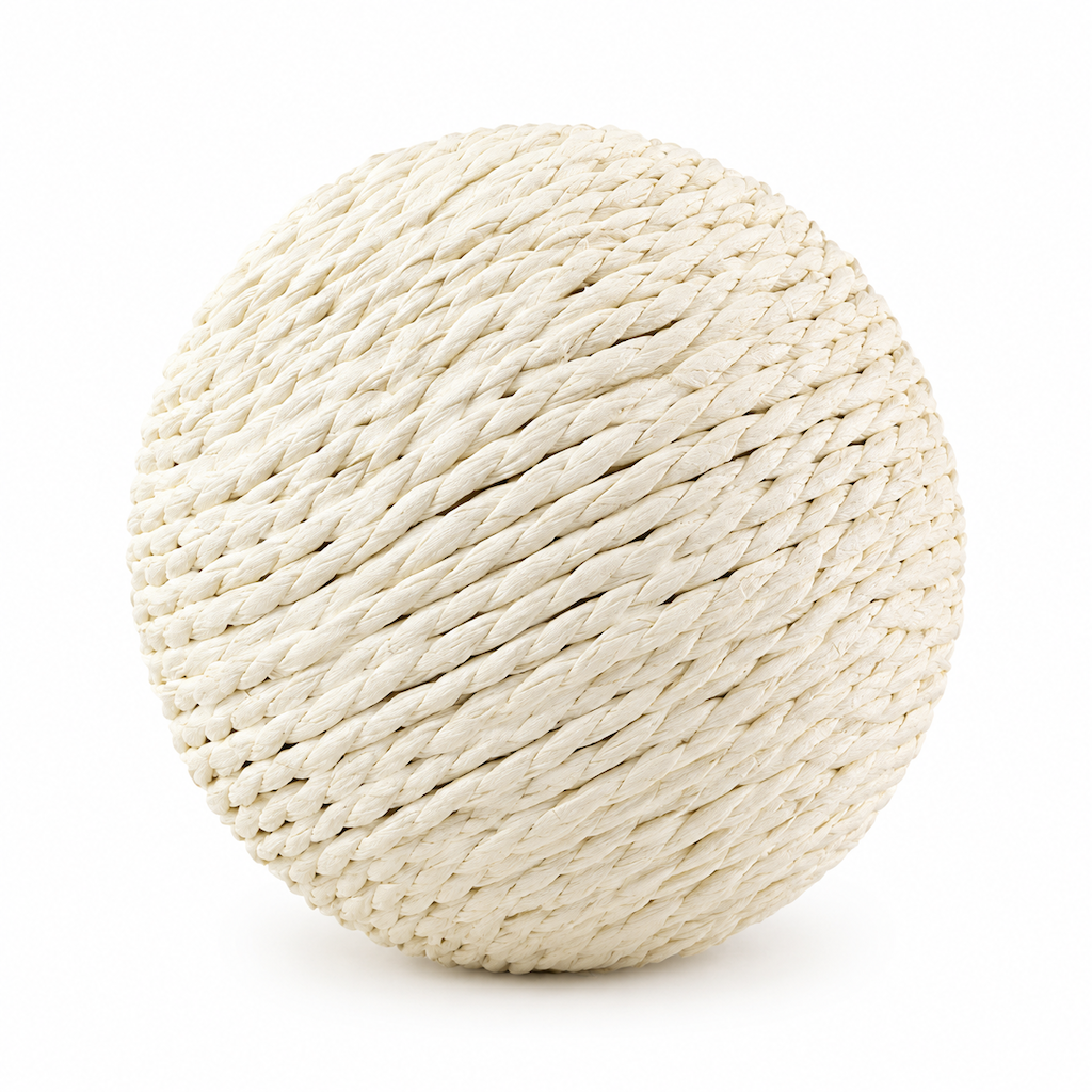 🐱 50% OFF! 🧶 Bite-Resistant Sisal Ball – Durable play for cats & kittens ✨