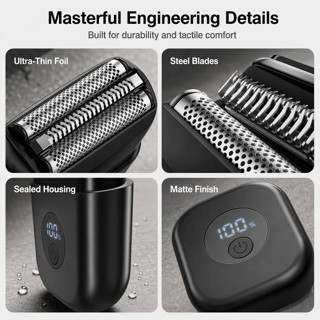 Compact Electric Foil Shaver