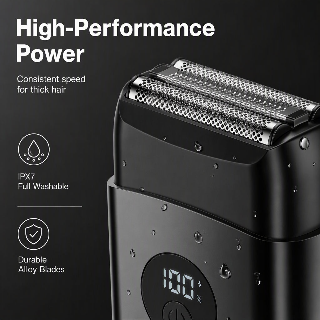 Compact Electric Foil Shaver