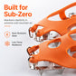 18-Teeth Stainless Steel Crampons for Hiking and Snow