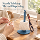 📢📢50% OFF !! ⏰Portable Plastic Handheld Yarn Holder with Wrist Strap for Knitting and Crocheting Travel Yarn Storage Dispenser