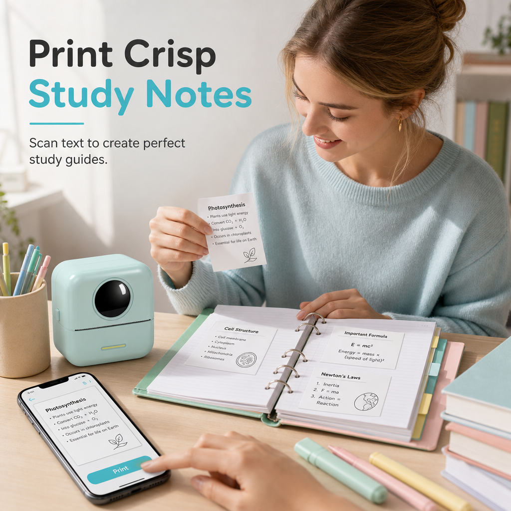 Portable Mini Bluetooth Thermal Printer