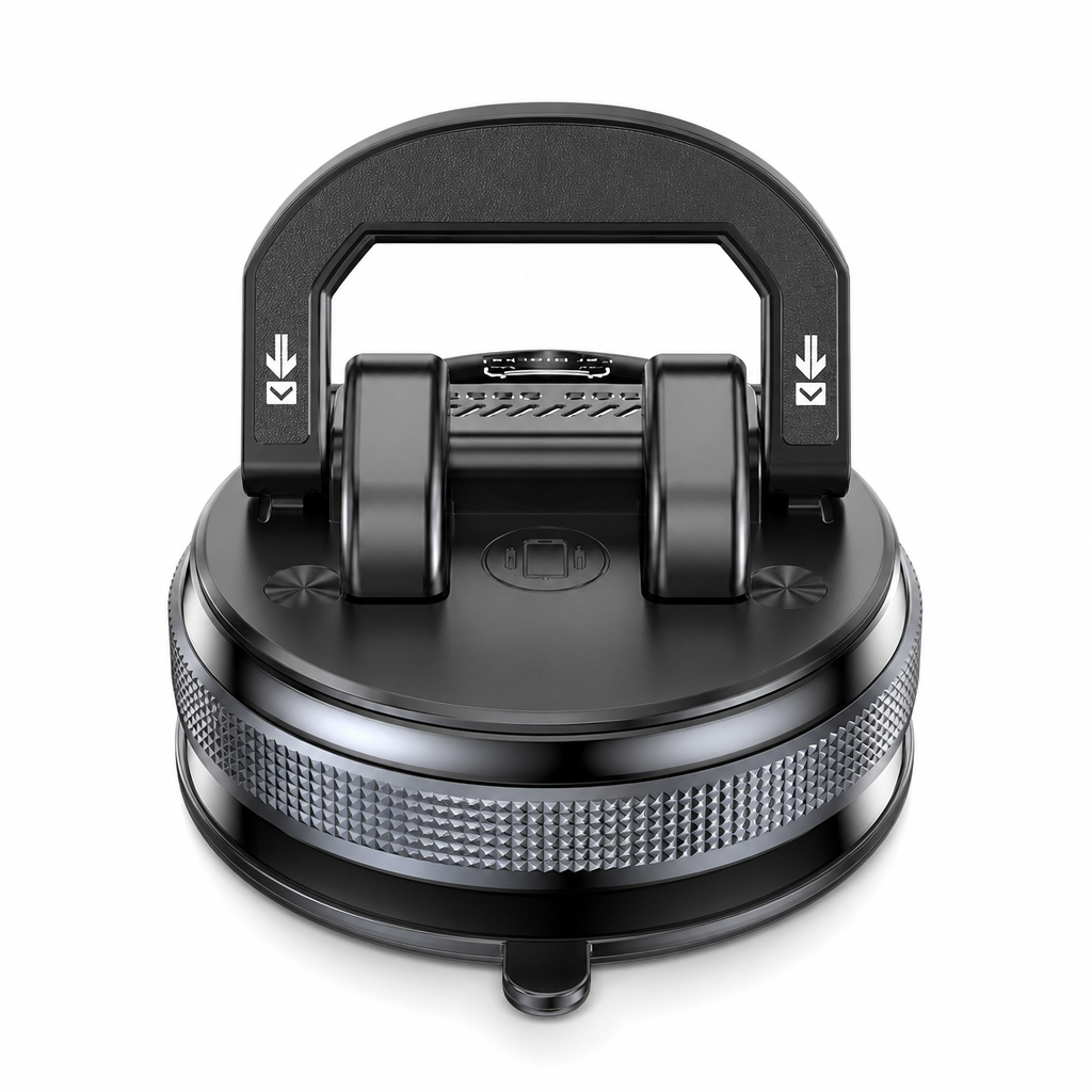 Foldable Rotatable Car Phone Mount with Sticky Vacuum Suction Cup for Dashboard