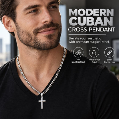 Men's Cross Pendant Necklace✨