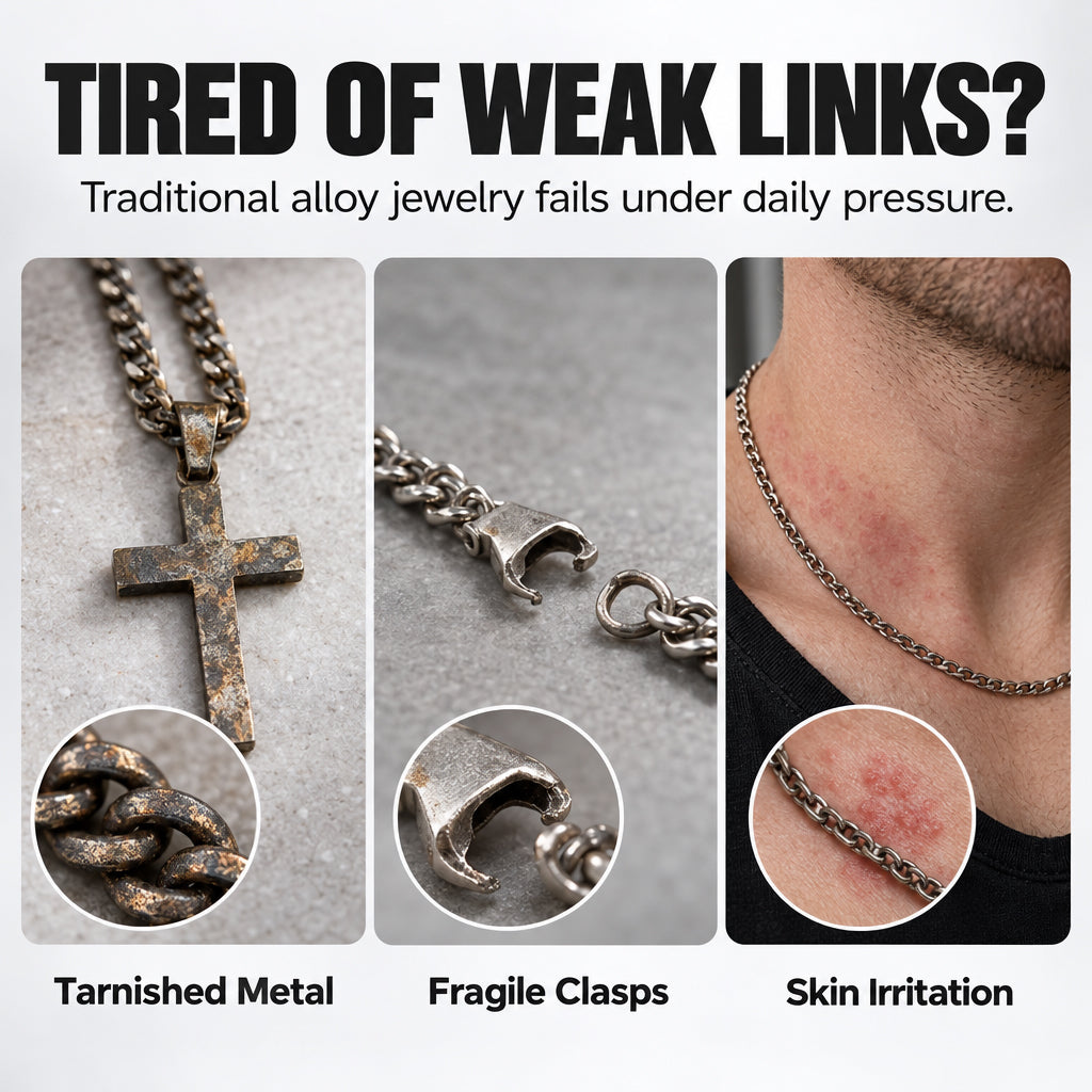 Men's Cross Pendant Necklace✨