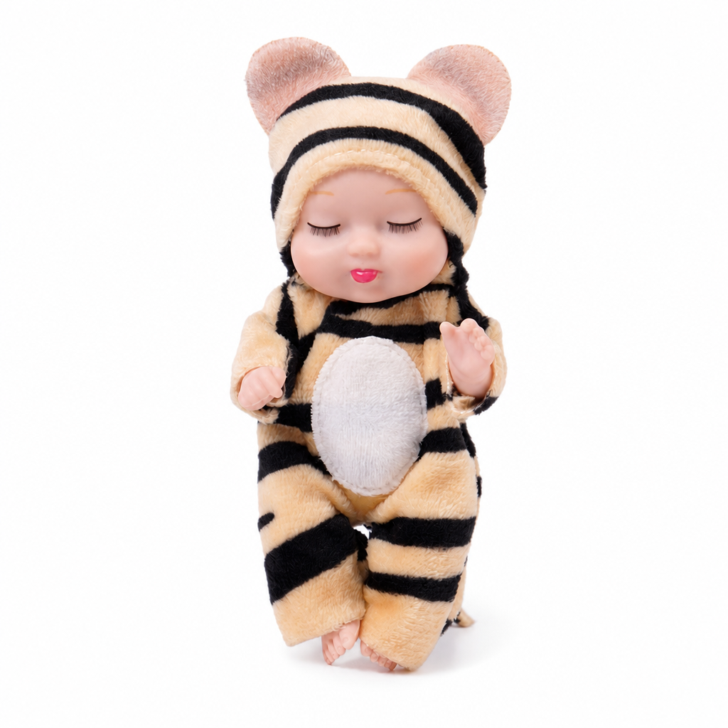 🧸 Realistic Reborn Sleeping Doll – Cute, Poseable & Portable