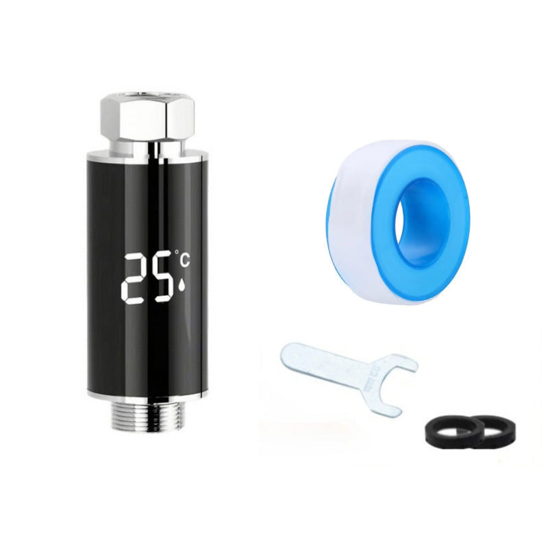 Universal LED Shower Temperature Monitor